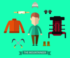 Free Mountaineer Vector