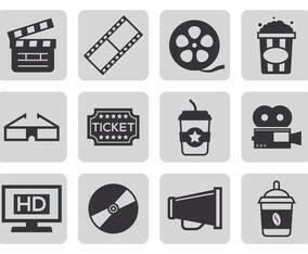 Free Cinema Icons Vector