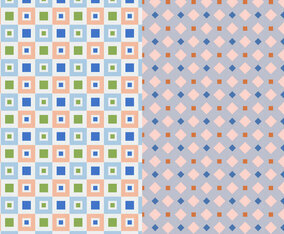 Two Set Geometric Pattern