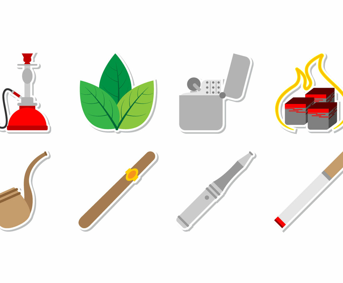 Free Tobacco Stuff Icon Vector