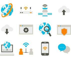 Free Internet Icons Vector