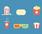 Free Popcorn Vector 1