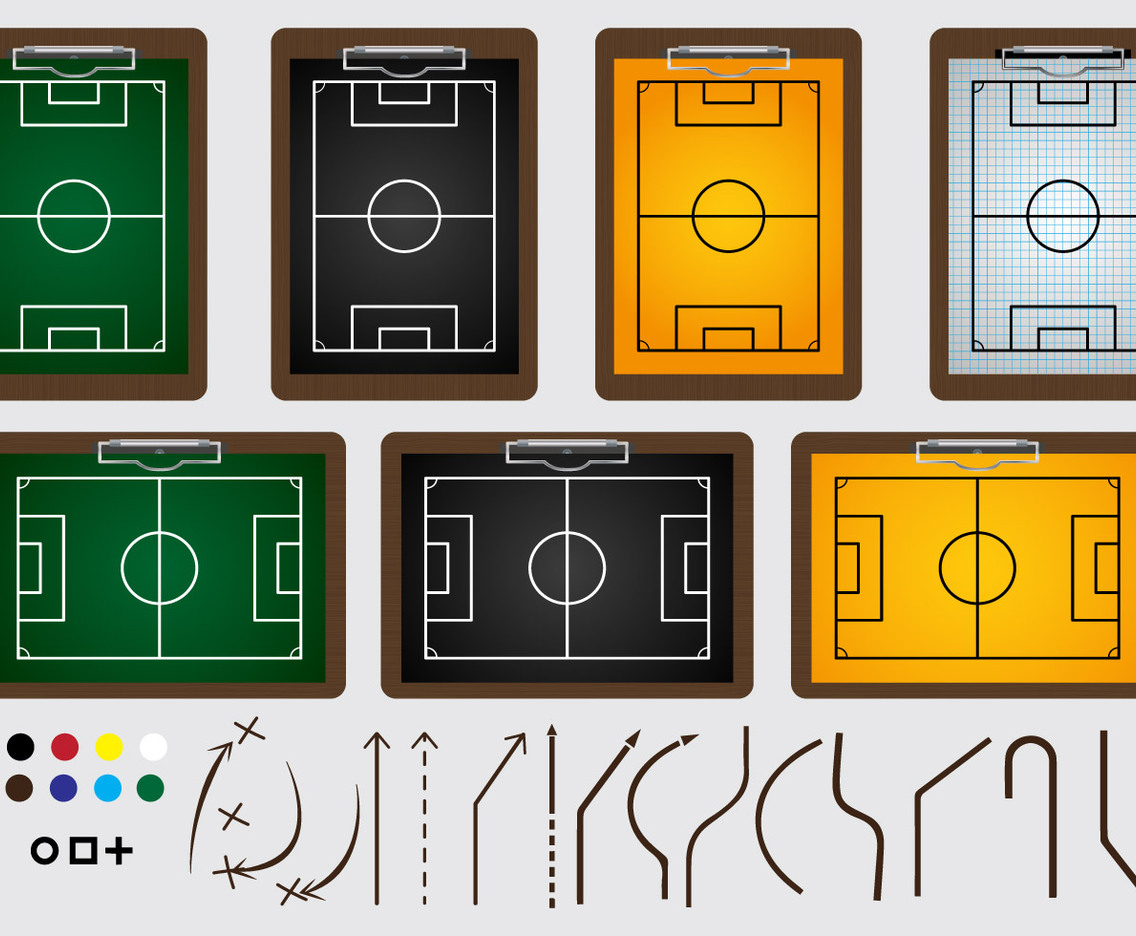 Playbook Game Strategy Vectors