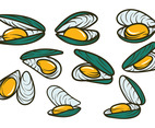 Mussel Vector Handdrawn