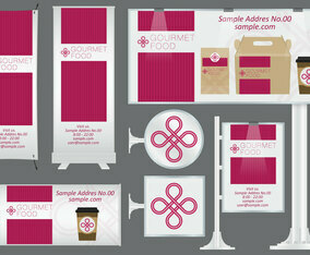 Gourmet Food Banners