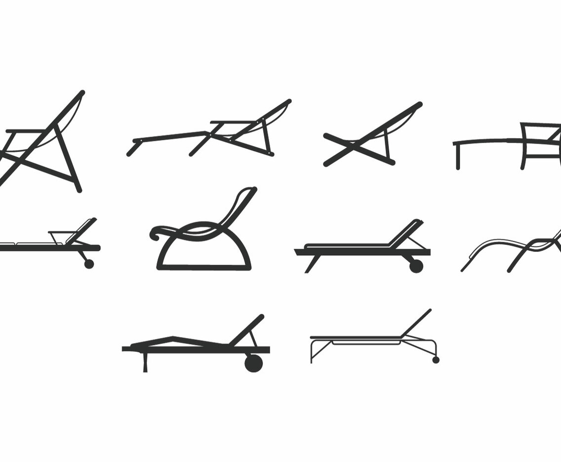 Free Beach Chair Icons