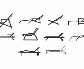 Free Beach Chair Icons