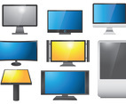 Free Led Screen Icons Vector