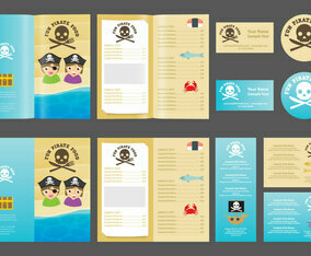 Pirate Kids Menu