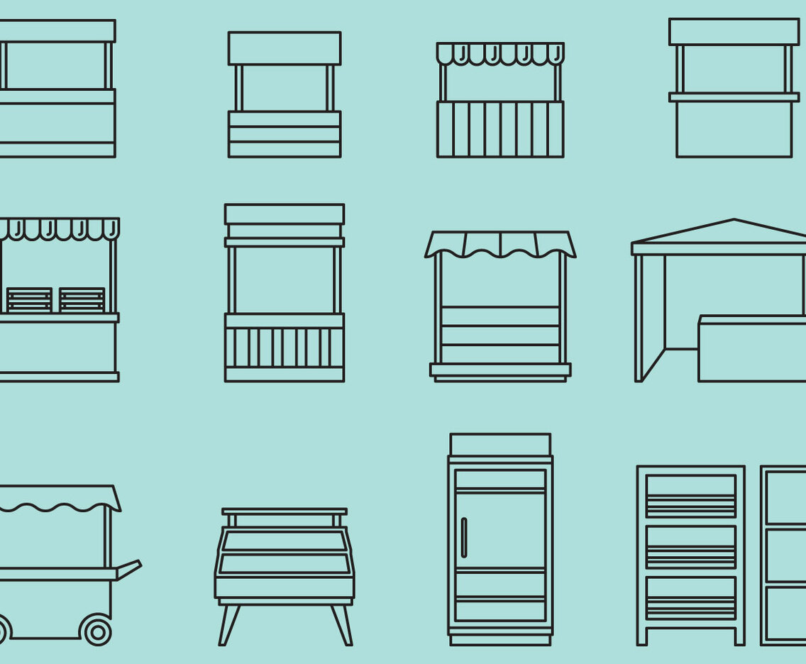 Stand And Rack Icons