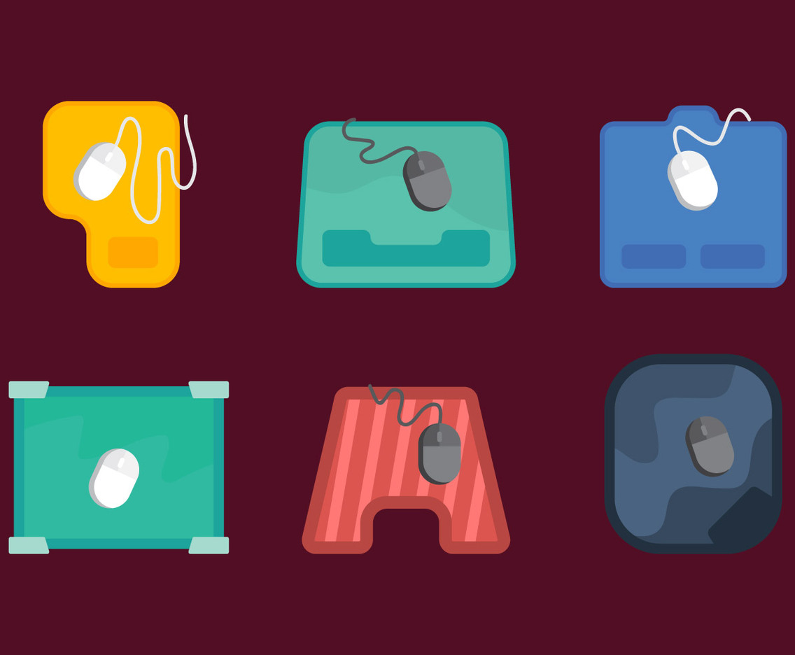 Free Mouse Pad Vector 1