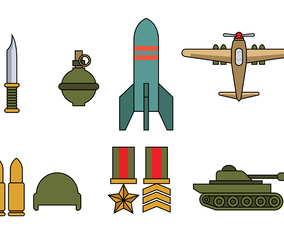 World War 2 Icon Vector