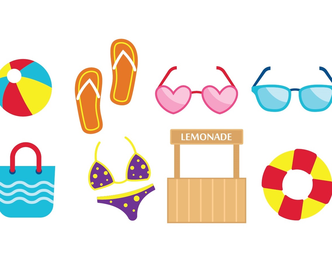 Free Beach Flat Icons