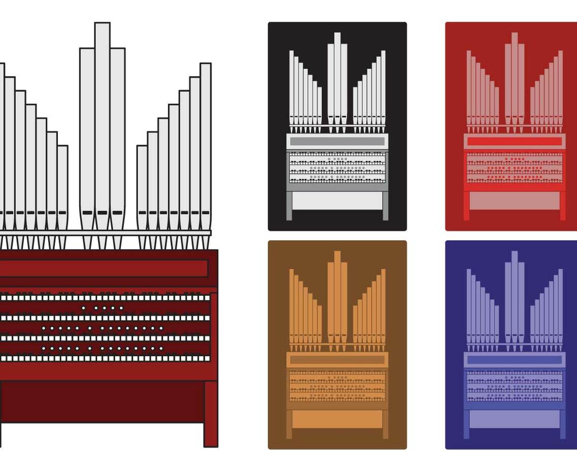 Pipe Organ illustration