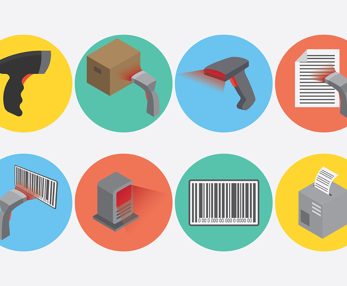 Free Barcode Scanner Icons Vector