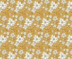 White Floral Pattern