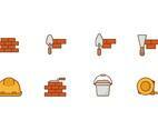 Free Icons Brick Layer Vector