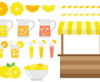 Free Lemonade Stand Icons Vector
