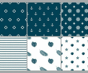 Beach Monochromatic Patterns