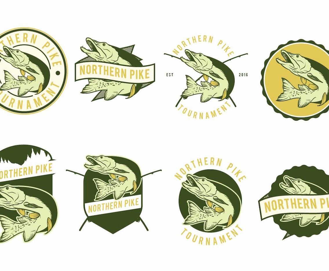 Pike Fish Badges