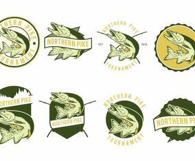 Pike Fish Badges