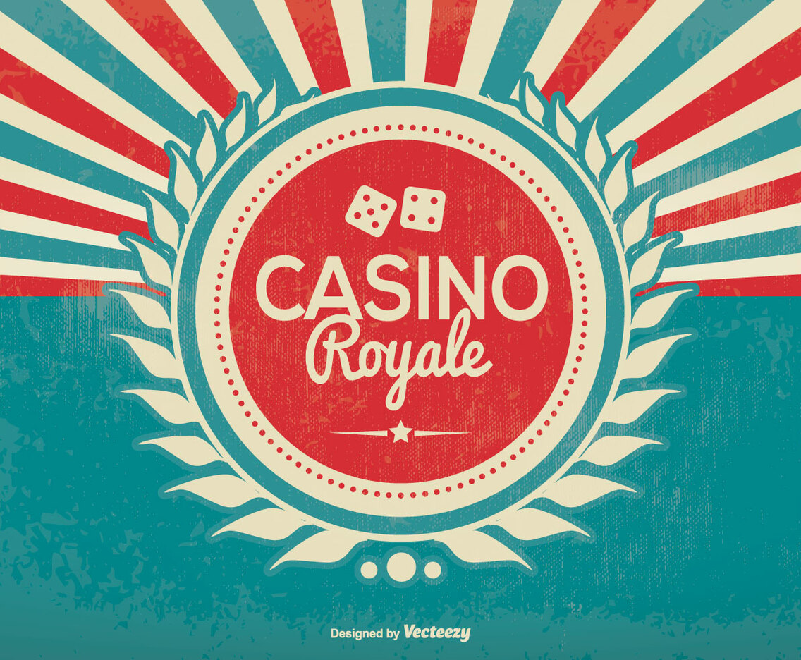 Retro Style Casino Royale Illustration