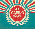 Retro Style Casino Royale Illustration