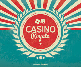 Retro Style Casino Royale Illustration