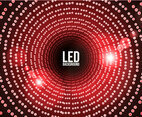 Led Screen Background Vector