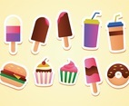 Free Food Sticker Icons