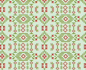 Decorative Stitch Motif Pattern