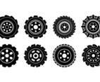 Free Tractor Tire Vector
