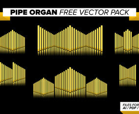 Pipe Organ Free Vector Pack