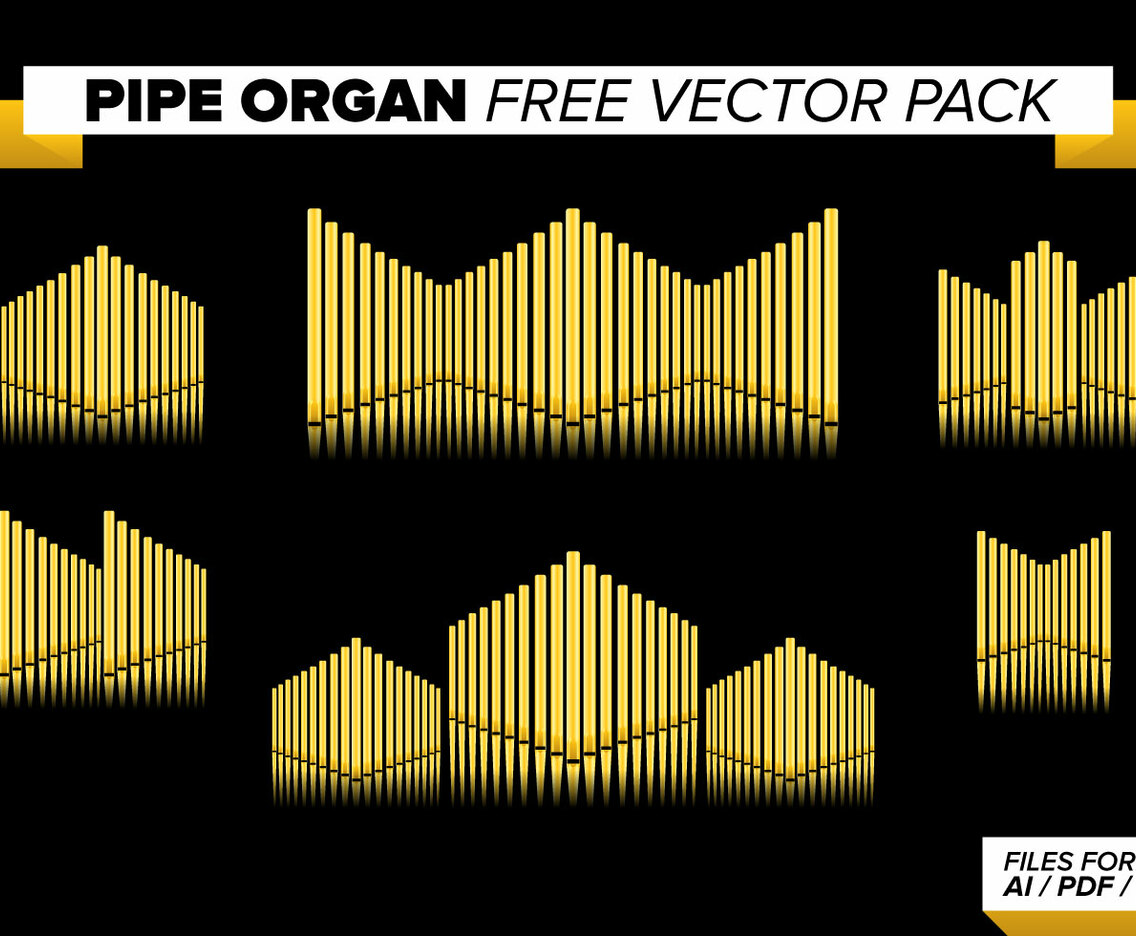 Pipe Organ Free Vector Pack