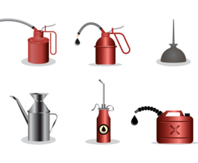 Free Oil Can Vector
