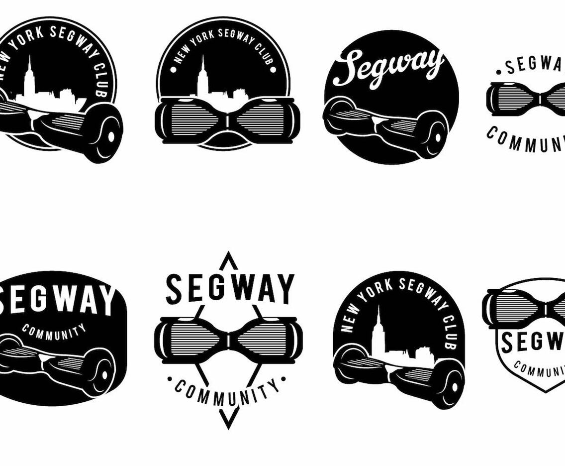 Segway Badge Set