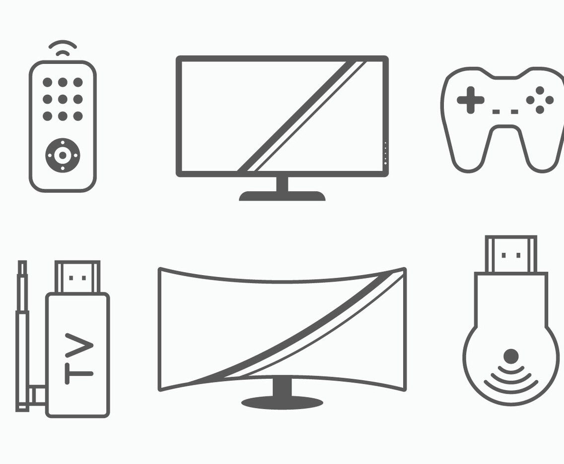 Free LED Screen Vector 1