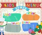 Kids Menu Templates