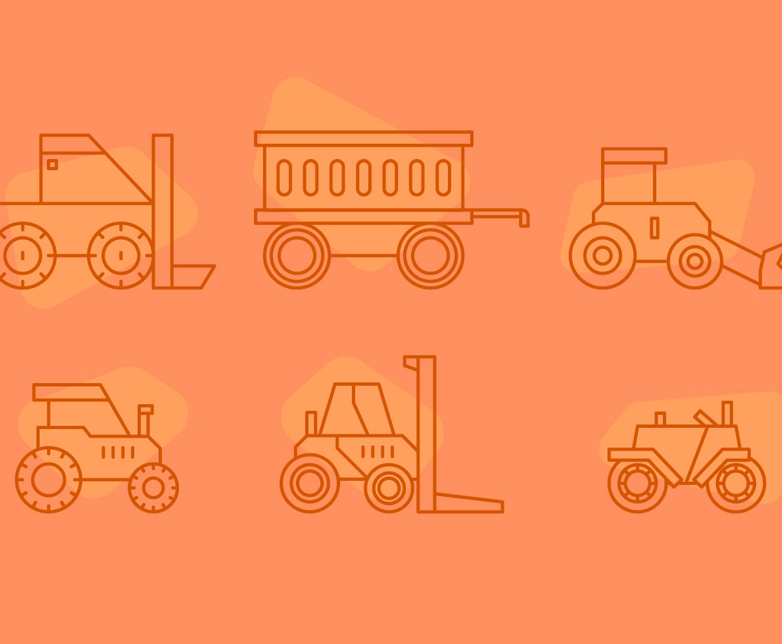 Free Tractor Tire Vector 3