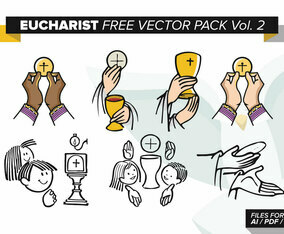 Eucharist Free Vector Pack Vol. 2