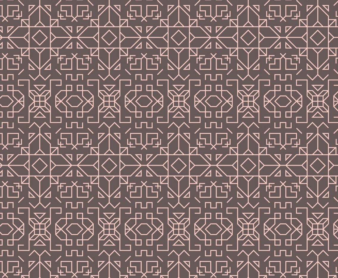 Outline Geometric Pattern