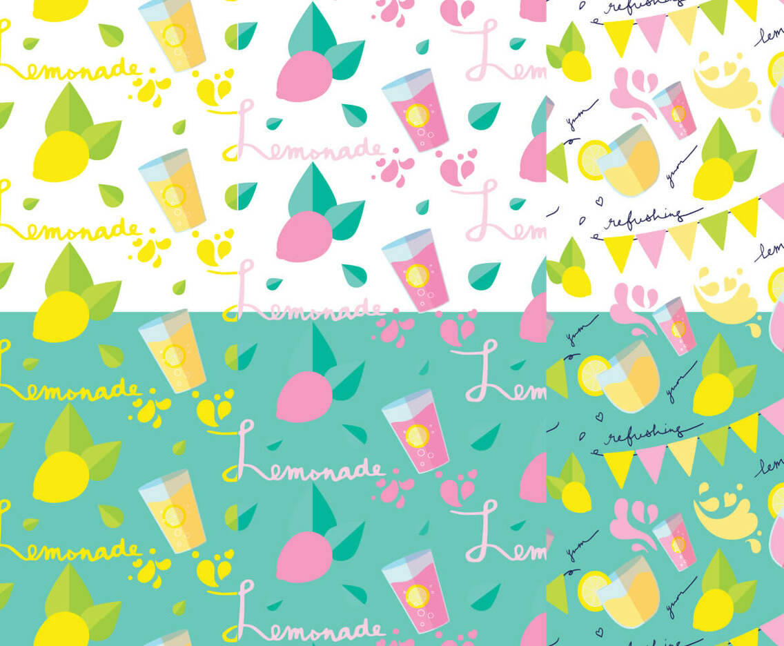 Lemonade Stand Pattern Set