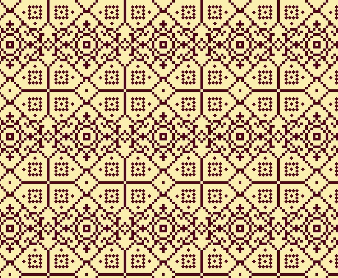 Outline Stitching Pattern