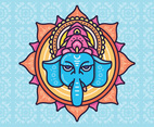 Hindu elephant head God Lord Ganesh. Hinduism. Happy Ganesh Chaturthi.