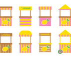 Lemonade Stand Design Vector