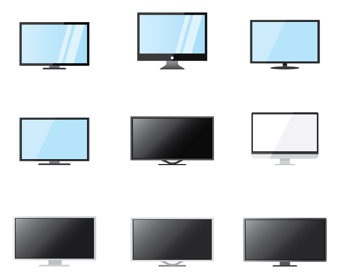 Free LED Screen Vector