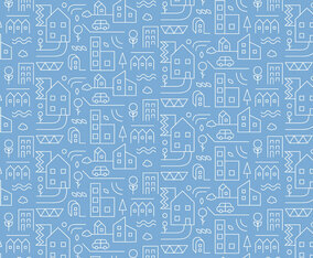 City Outline Pattern
