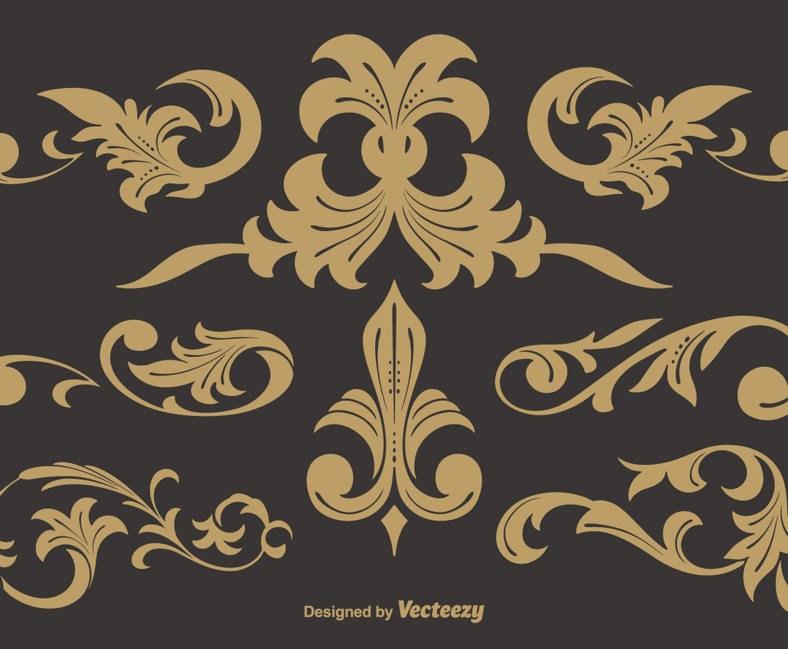 Free Western Flourish Vectors