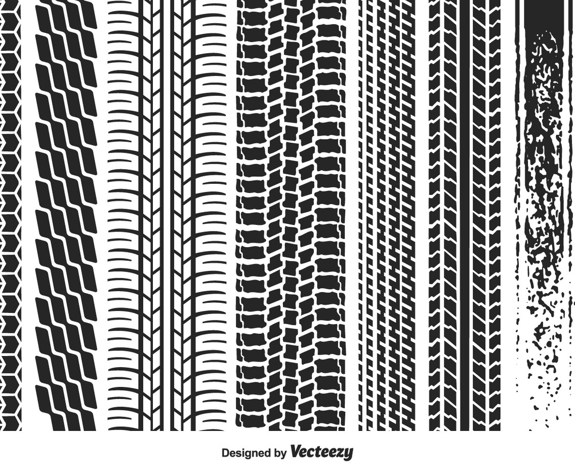 Vector Tire Marks