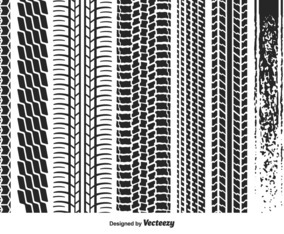 Vector Tire Marks